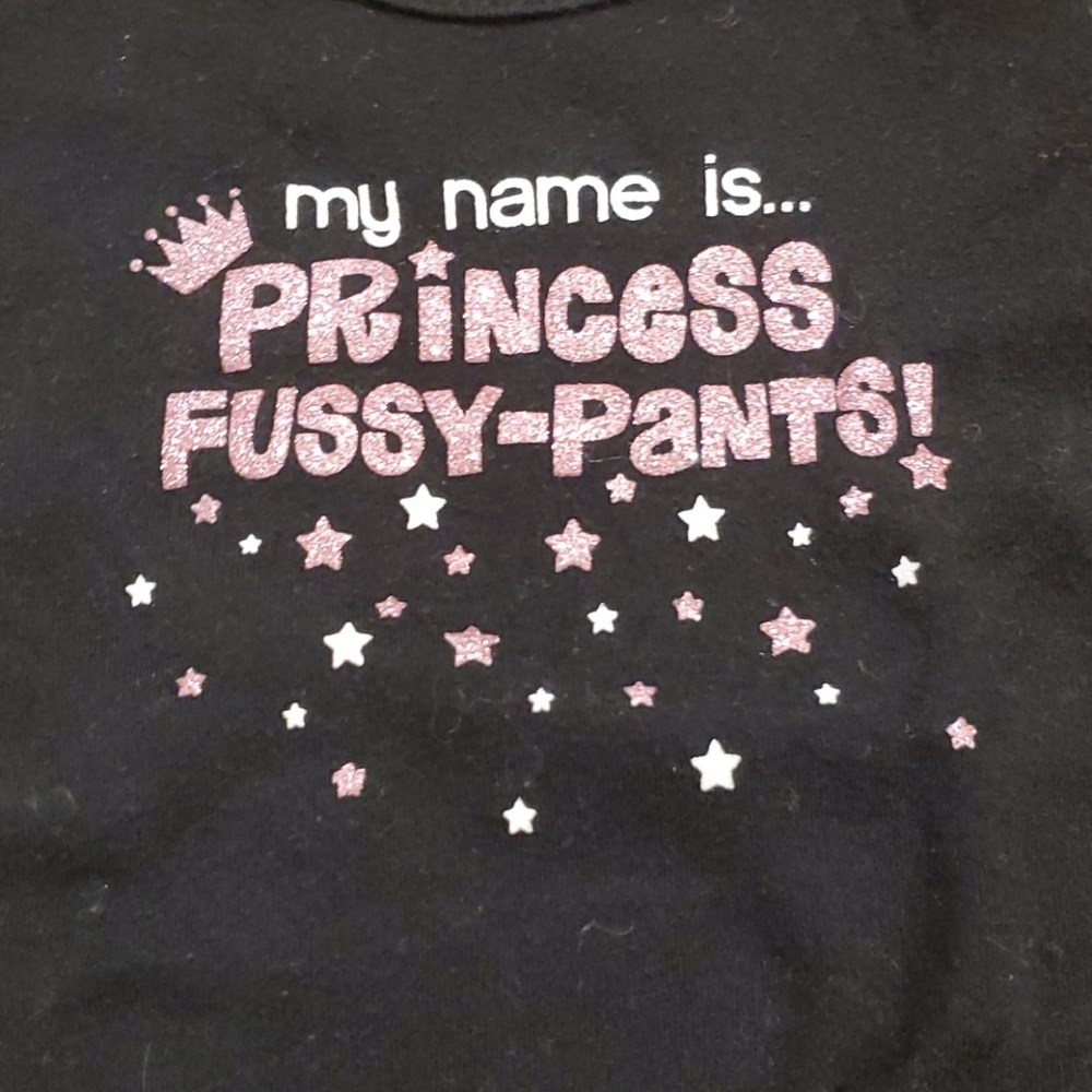 Baby girl short sleeve graphic onesie size 0-3M - Picture 2 of 2